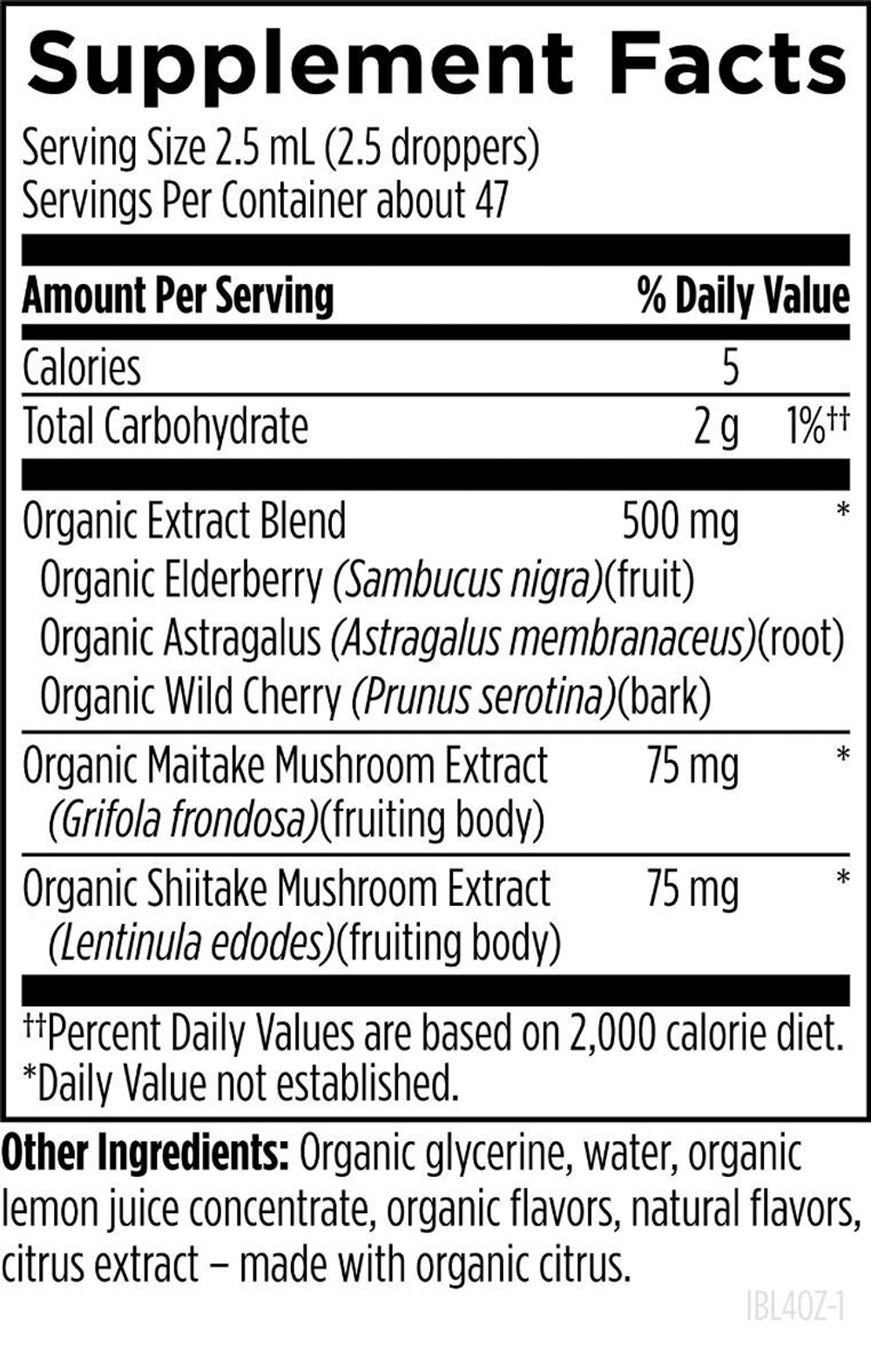 Designs For Health - Organic ImmunoBerry Liquid 118 ml