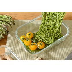 Контейнер для запекания и хранения Eco Store с крышкой из бамбука, 1520 мл