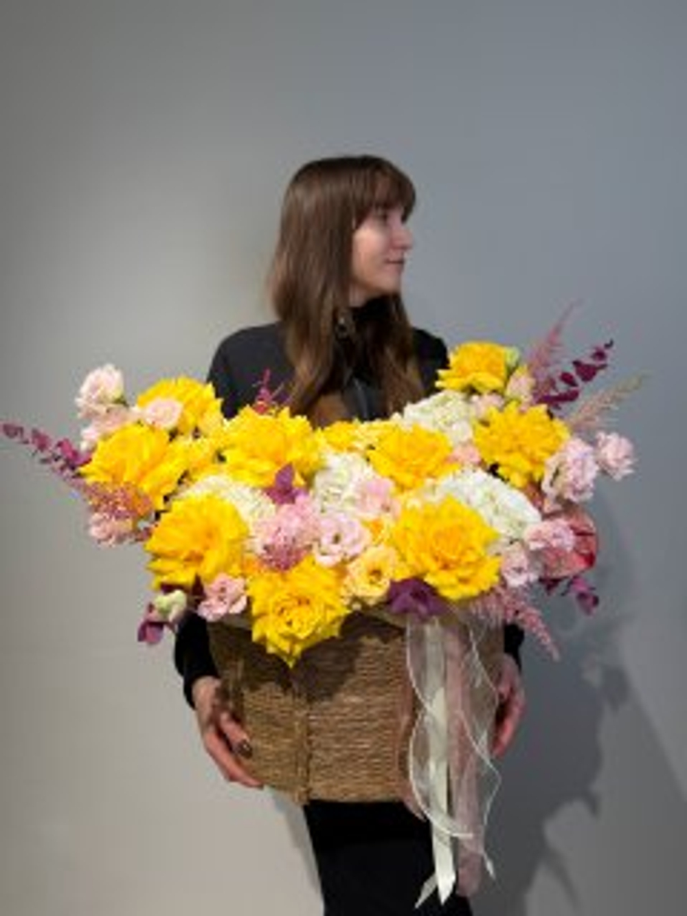 Корзина "Солнечный лучик"