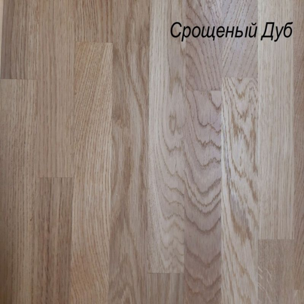 Кровать из дуба срощенного Луго 120x200