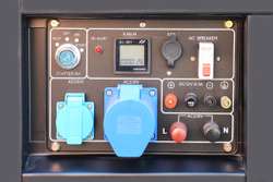 Дизель генератор TSS SDG 8000EHA в кожухе МК