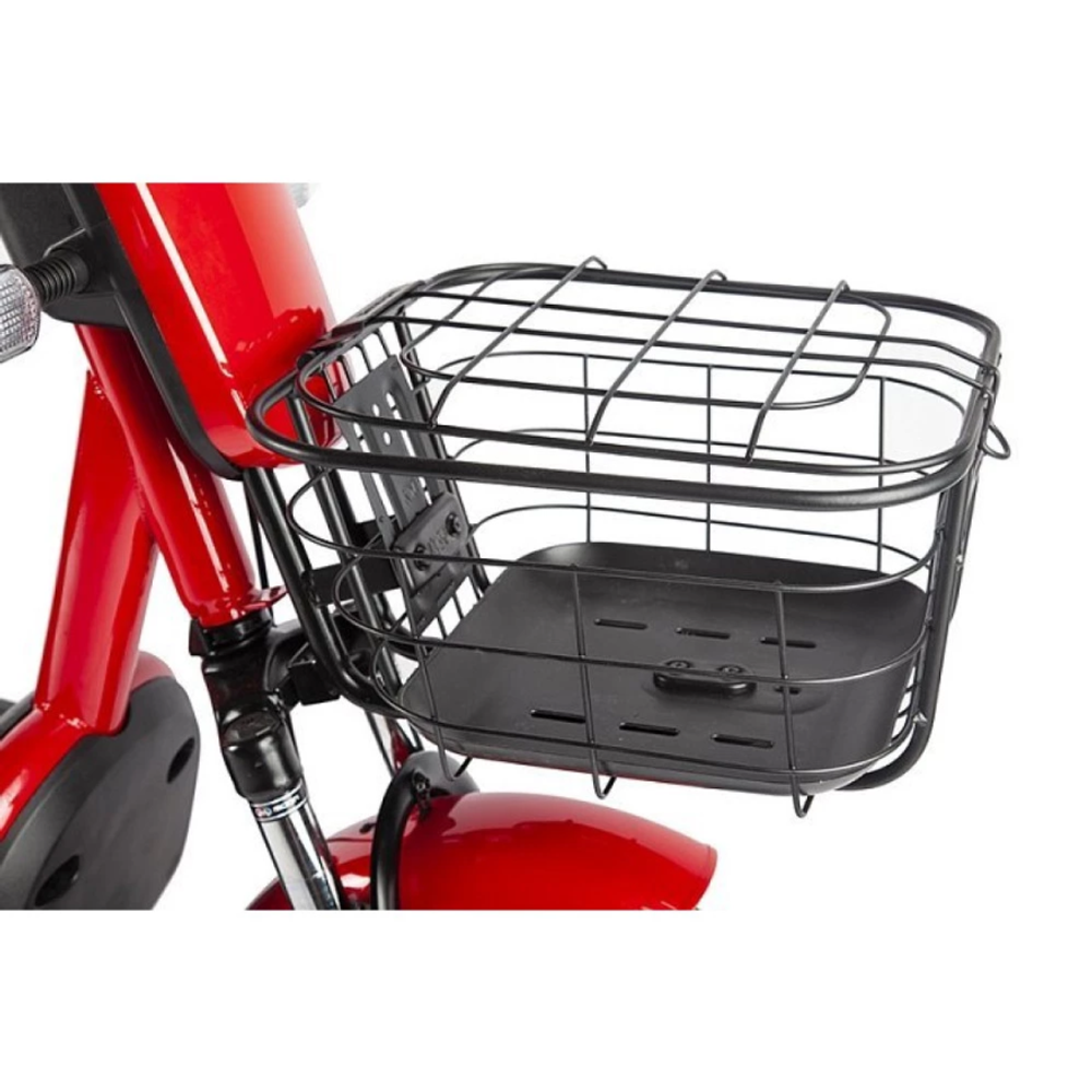 Электроскутер INTRO BUMP черно-красный