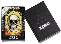 Зажигалка ZIPPO 48640 Skull Design