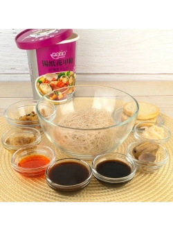 Фунчоза с овощами и моллюсками в кисло-бобовом соусе 211 г