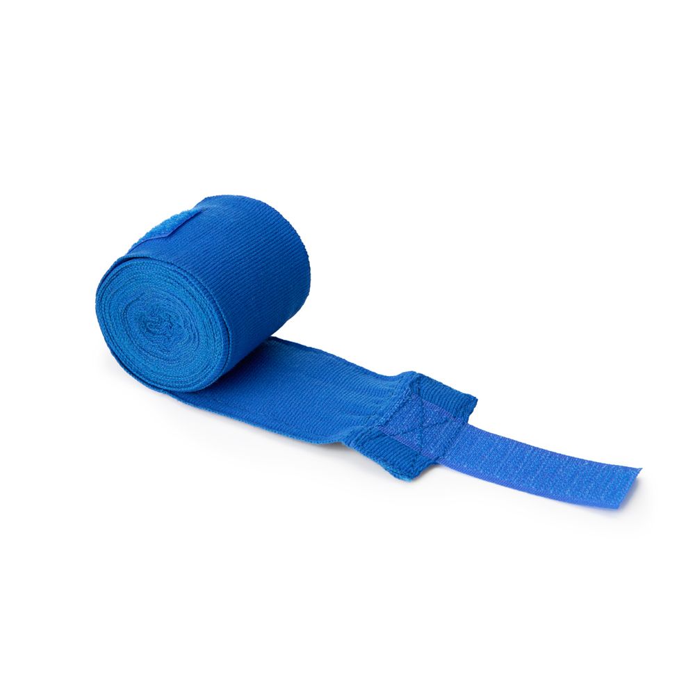 Бинт боксерский TORRES, PRL619015BU, дл. 3,5 м, шир. 5,5 см, 1 пара, хлопок, синий