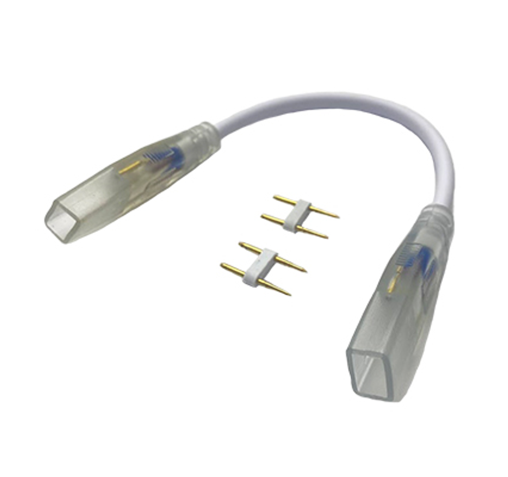 Коннектор гибкий для ленты 5050 220В IP20 (1/120)