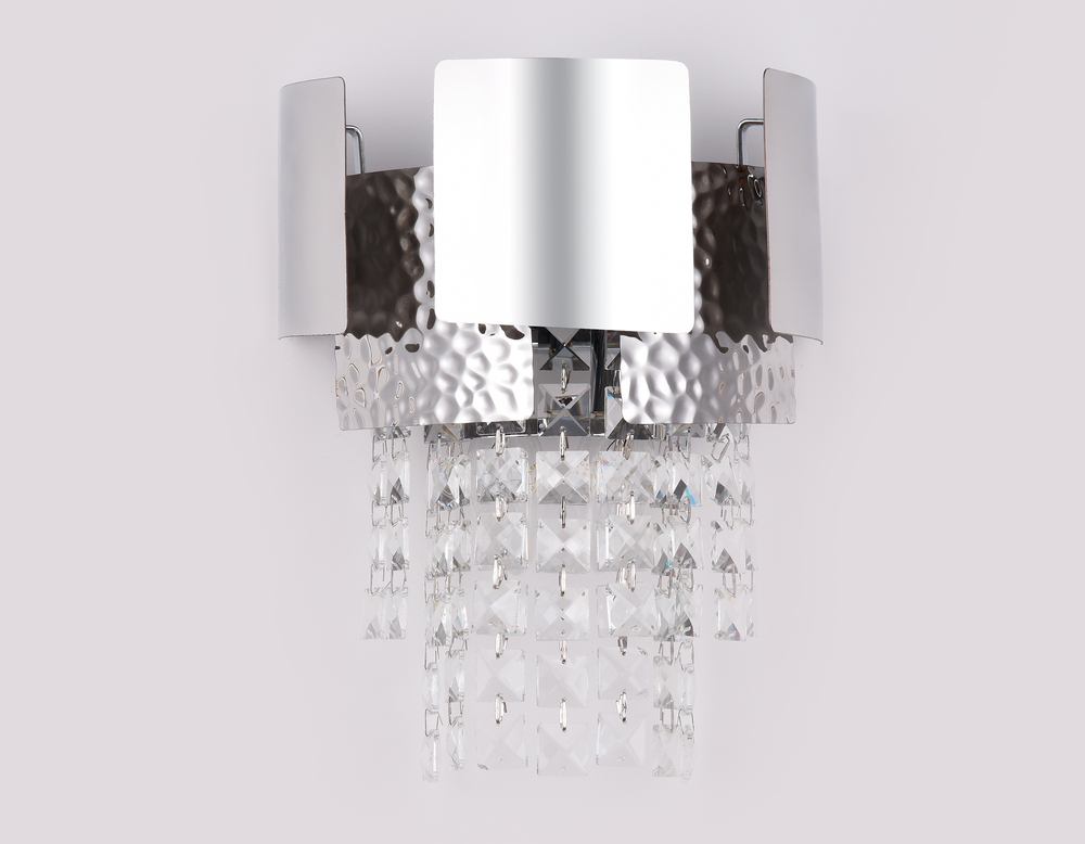 TR5250/2 SL/CL серебро/прозрачный E14/2 max 40W 270*240*150
