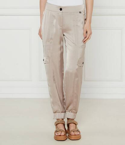 Сатиновые штаны карго Ridder Marc Cain - нюд(YP 81.24 W64)