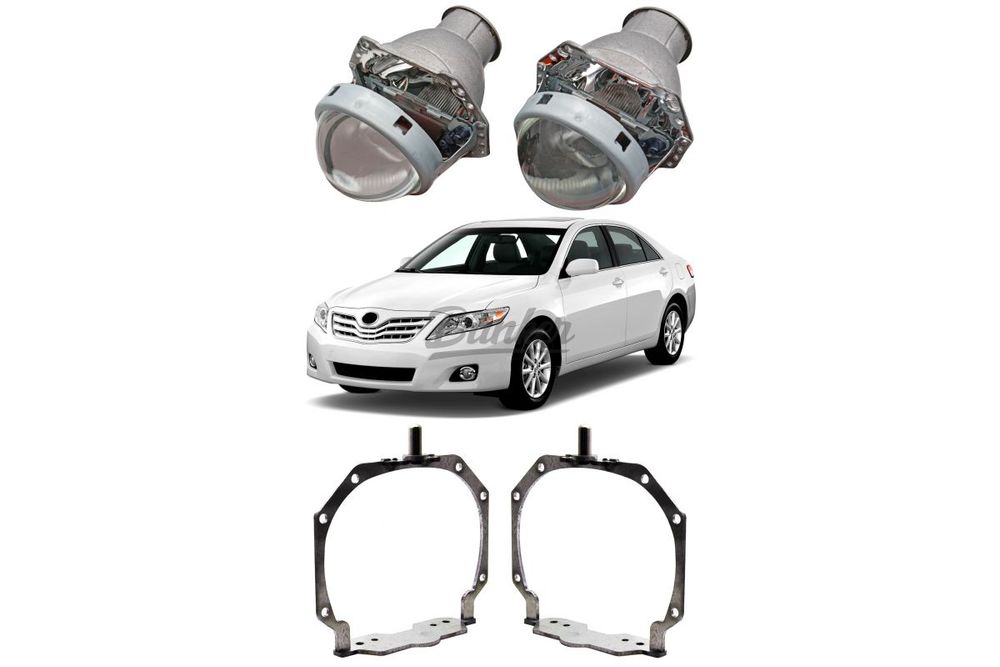 Готовый комплект для замены штатных линз с AFS Toyota Camry V40 рестайлинг 2009-2011