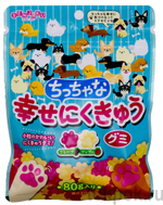 Мармелад счастливые лапки со вкусом винограда и яблока Senjaku, 80 гр