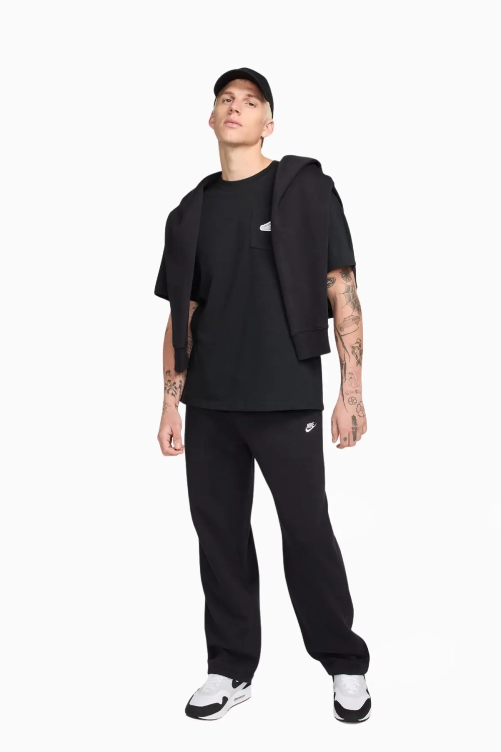 Штаны Nike Club Fleece Bungee - черный