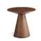 Журнальный столик Angel Cerda ET652, Ø60х55 см, орех