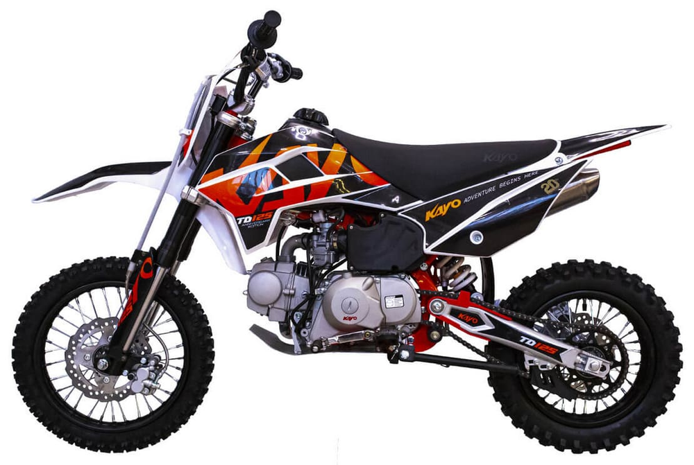 Мотоцикл KAYO Mini TD125 2024 PITBIKE