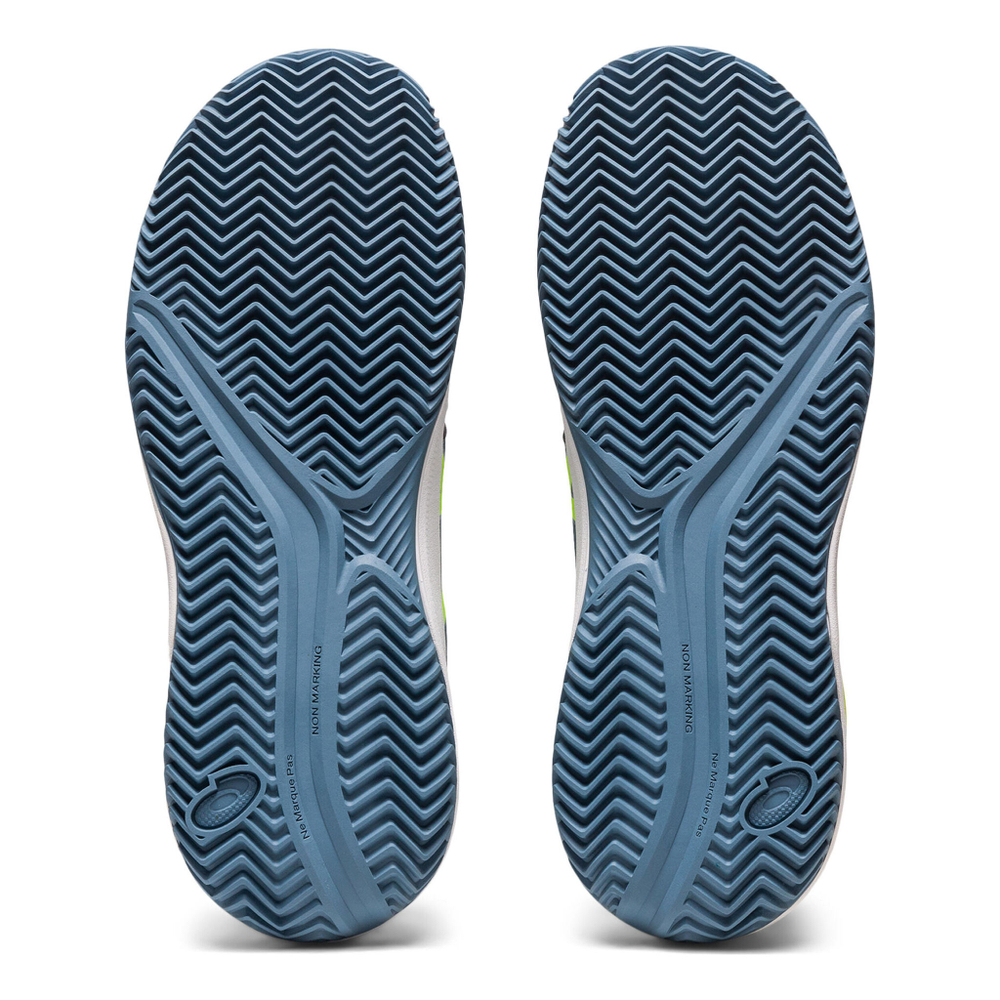 Детские теннисные кроссовки ASICS Gel-Resolution 9 GS Clay Court Shoe Kids - Dark Blue, Neon Green