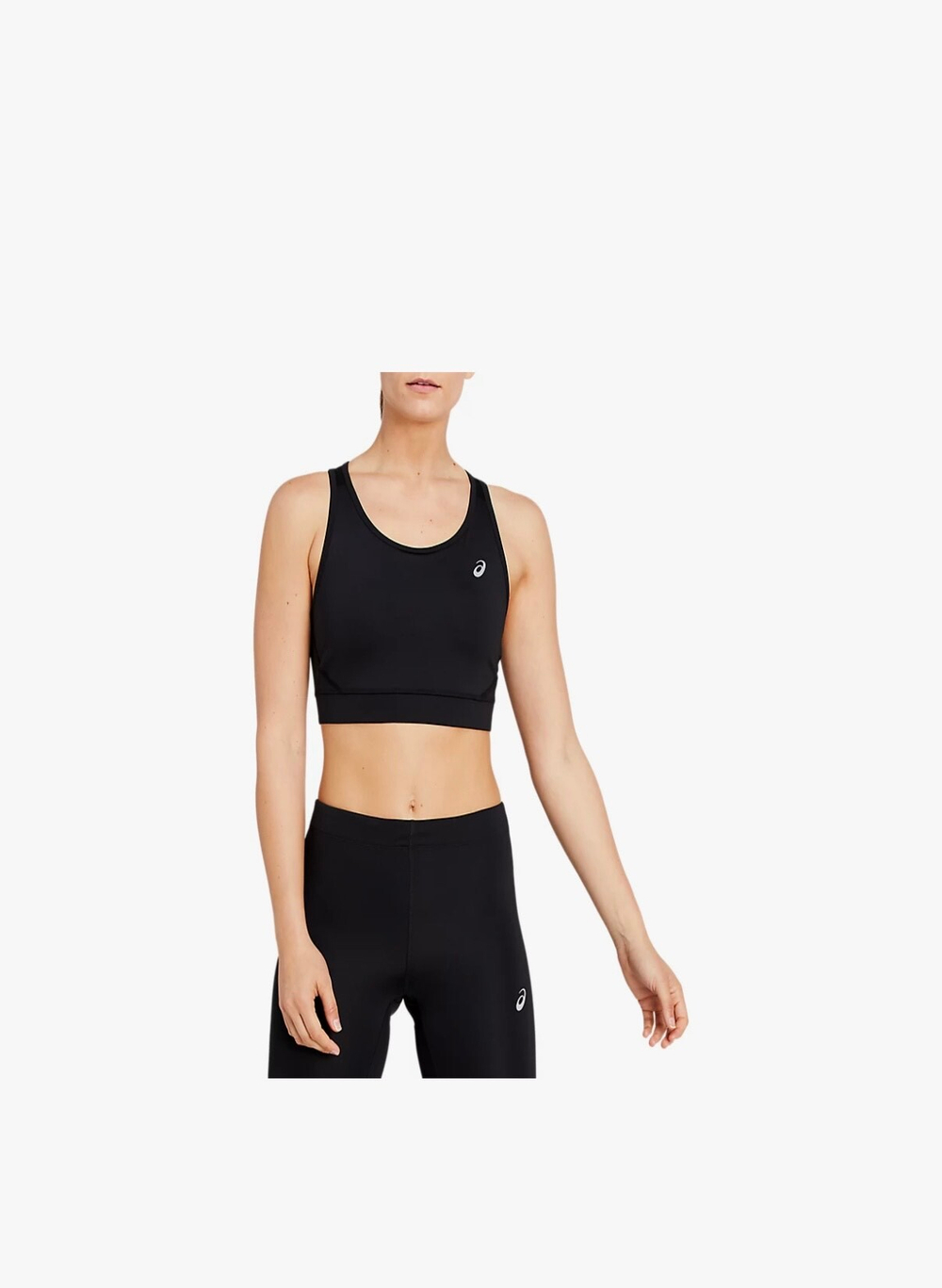 ASICS, SPORT BRA TOP, TRAINING, PERFORMANCE BLACK, WOMEN, XL