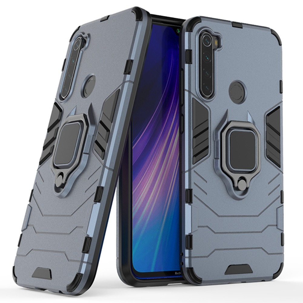 Противоударный чехол с кольцом Panther Case для Xiaomi Redmi Note 8