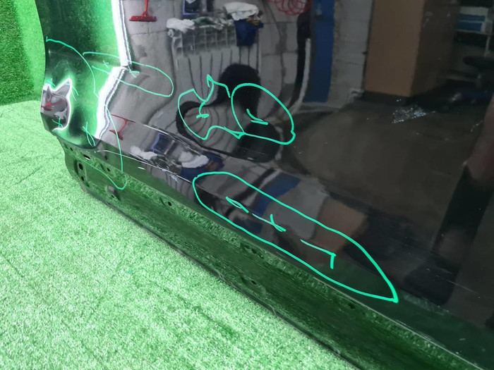 Дверь передняя правая Porsche Cayenne 2 958 10-18