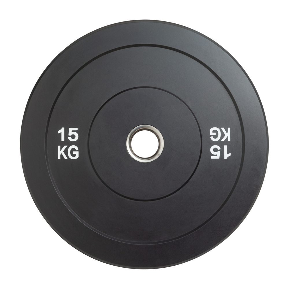 Диск бамперный 51 мм, обрезиненный 15 кг, VictoryFit VF-D51150