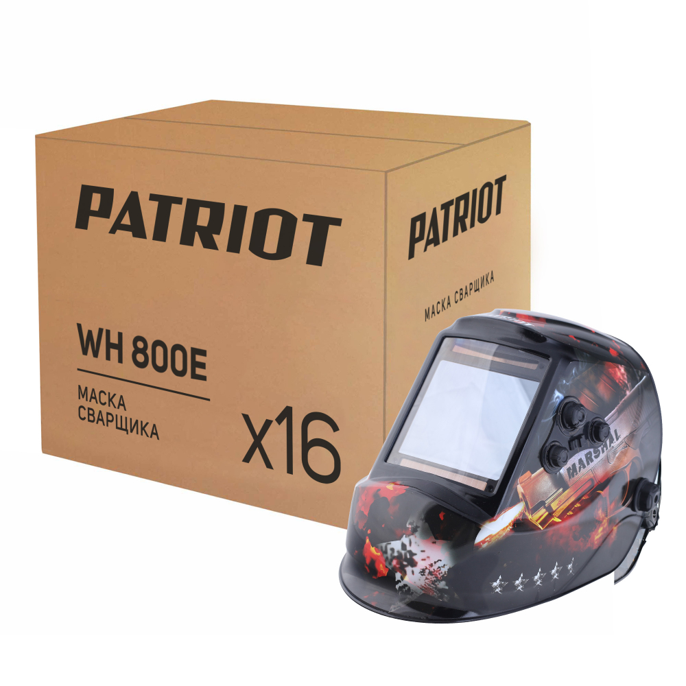 Маска сварщика PATRIOT WH 800 E