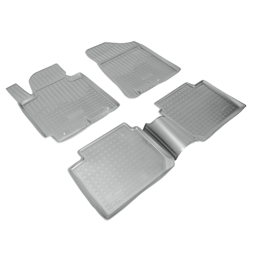 Ковры в салон Norplast/Unidec для Kia Cerato (2013-2017)Полиуретан,Серый, арт.NPA11-C43-070-G