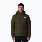 Пуховик The North Face Aconcagua III Hooded темно-зеленая