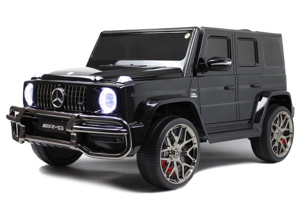 Детский электромобиль RiverToys Mercedes-AMG G63 4WD (S307) черный глянец