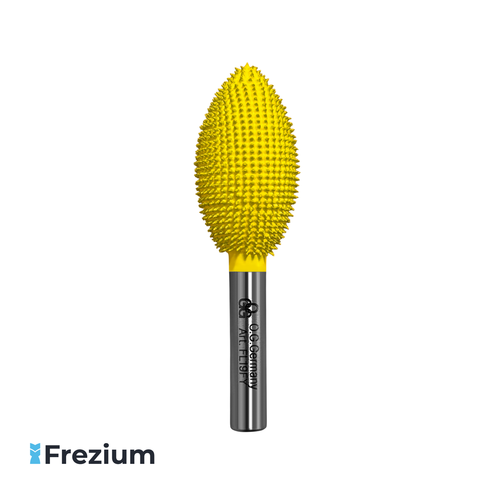 Борфреза твердосплавная по дереву овал "O.G.Germany" 17x6x30.6x59.5 Мелкая Зернистость; FL19FY