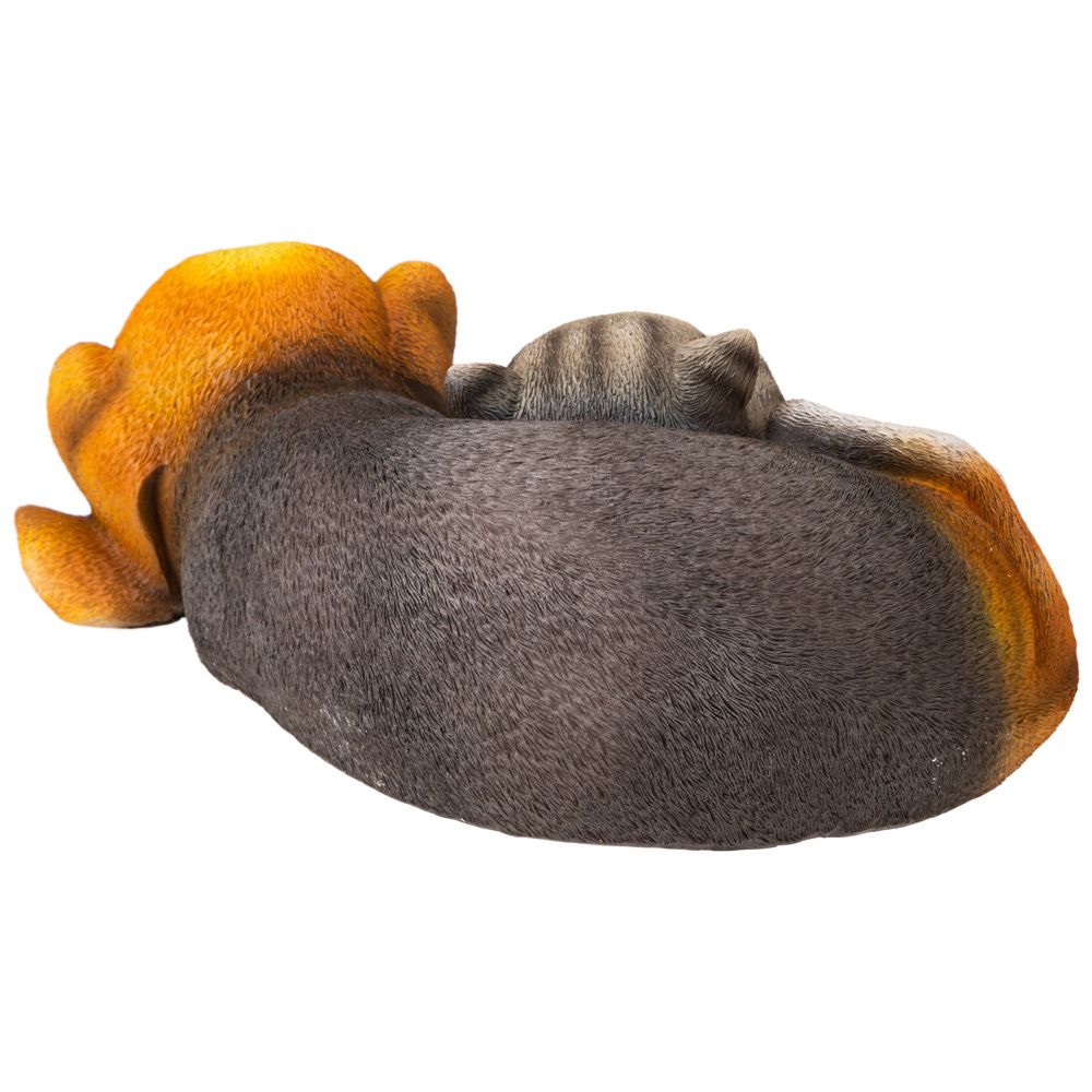 ФИГУРКА ДЕКОРАТИВНАЯ "ЩЕНОК И КОТЕНОК" 26Х19Х10 СМ