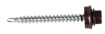 ЗУБР СКД 8017, 50 х 4.8 мм, шок.-коричн., 250 шт, кровельный саморез, Профессионал (4-300315-48-050-8017)