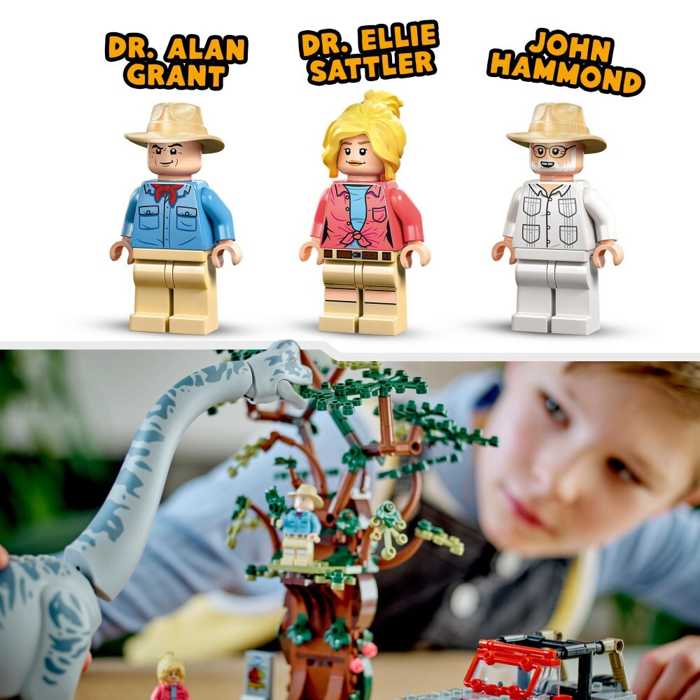 LEGO Мир Юрского периода — Открытие брахиозавра 76960