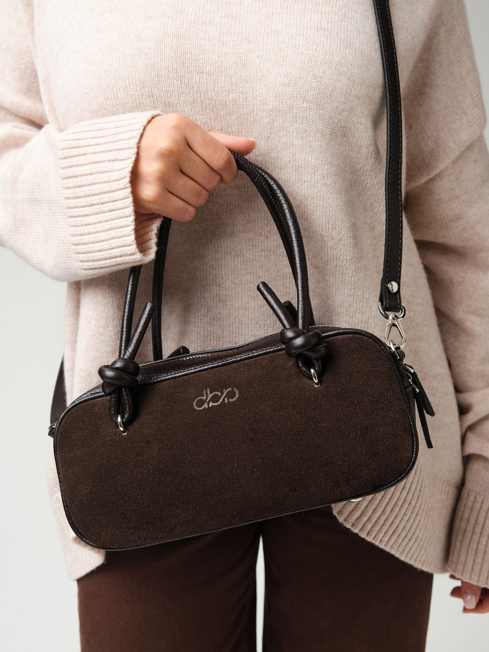 Сумка Curl DBR 31363 черный каштан