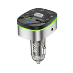 Автомобильное зарядное устройство с bluetooth FM Transmitter hoco E71.013291 Чёрный