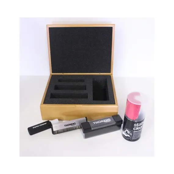 Thorens Cleaning Set in Wooden Box