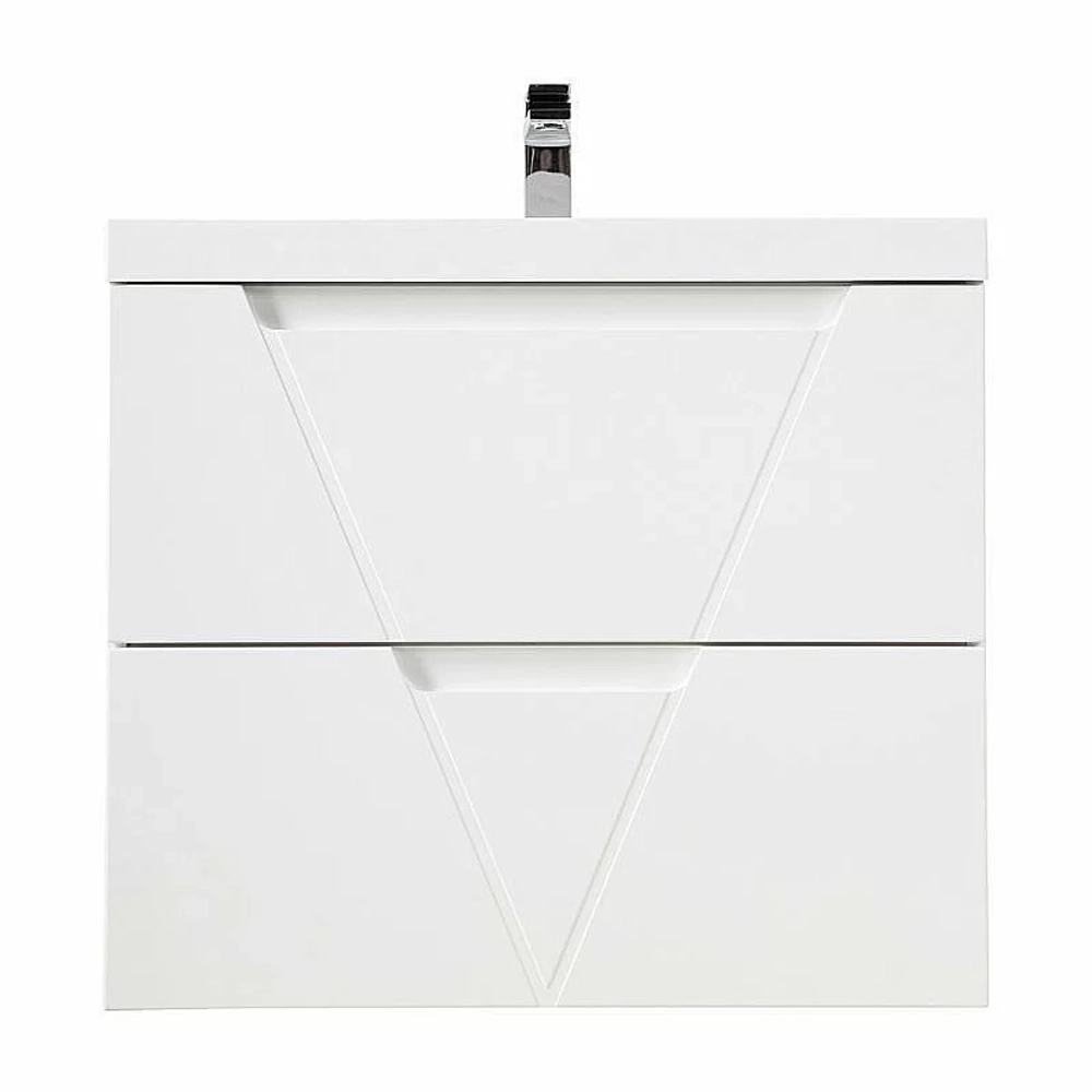 Тумба с раковиной BelBagno VITTORIA 2C SO 70 Bianco Opaco
