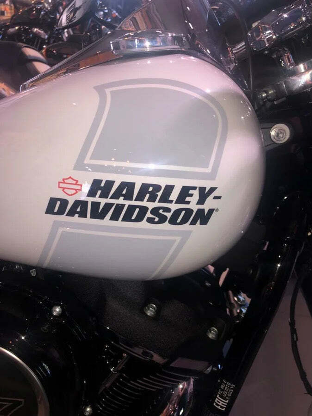 Sport Glide™ Harley-Davidson® Softail®  2021 - Stone Washed White Pearl