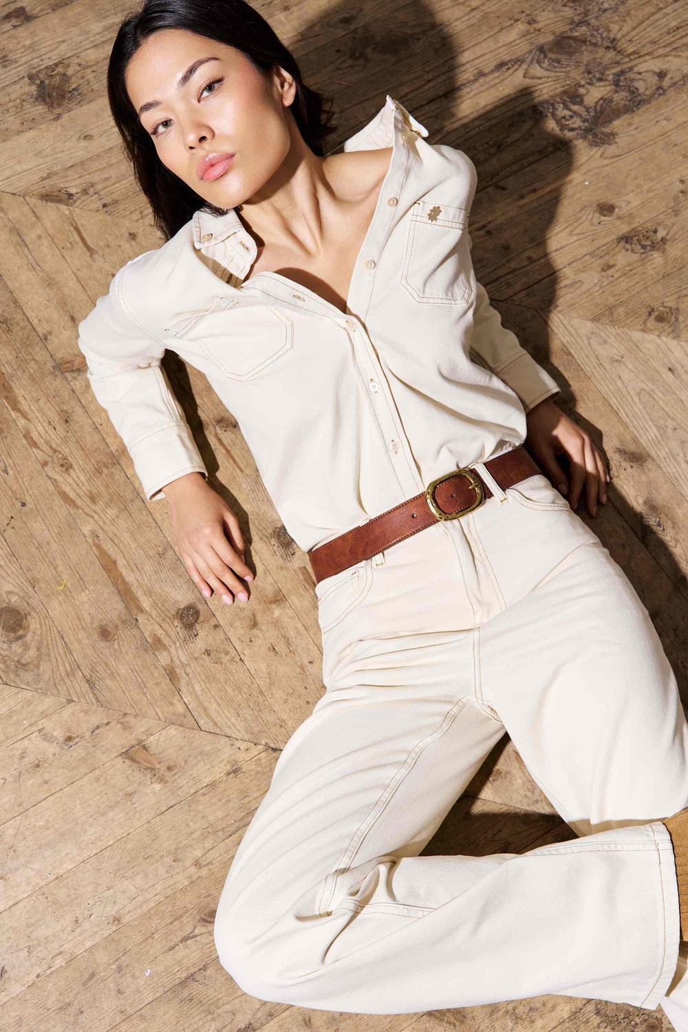 Джинсы прямые