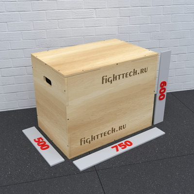 Тумба для запрыгивания фанера