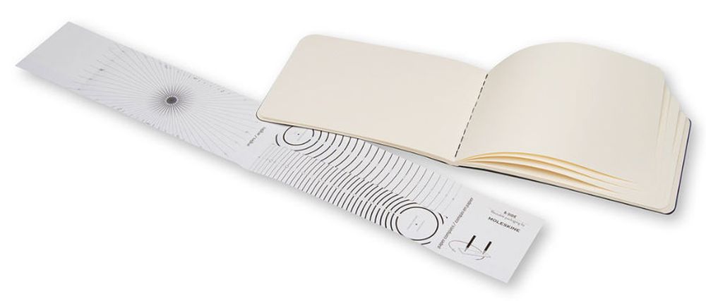 Блокнот для рисования Moleskine Cahier Pocket 90x140мм обложка картон 88стр черный (ARTSKA2)