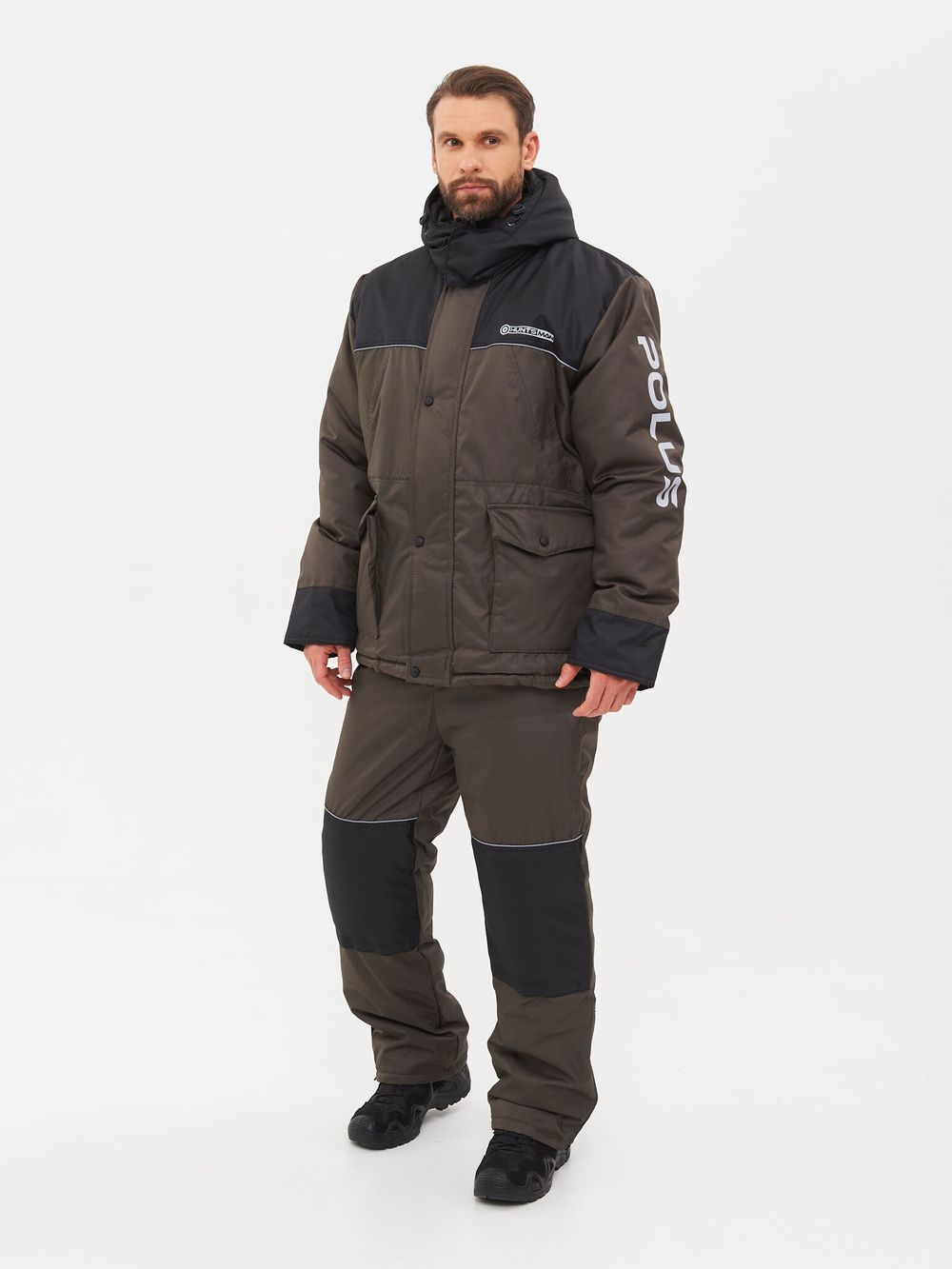 Костюм зимний Полюс ткань Cell цвет Хаки