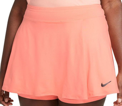 Женская Юбка теннисная Nike Court Dri-Fit Victory Skirt Plus Line - crimson bliss/black