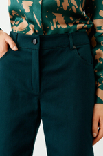 3949 Брюки женские (изумрудный)