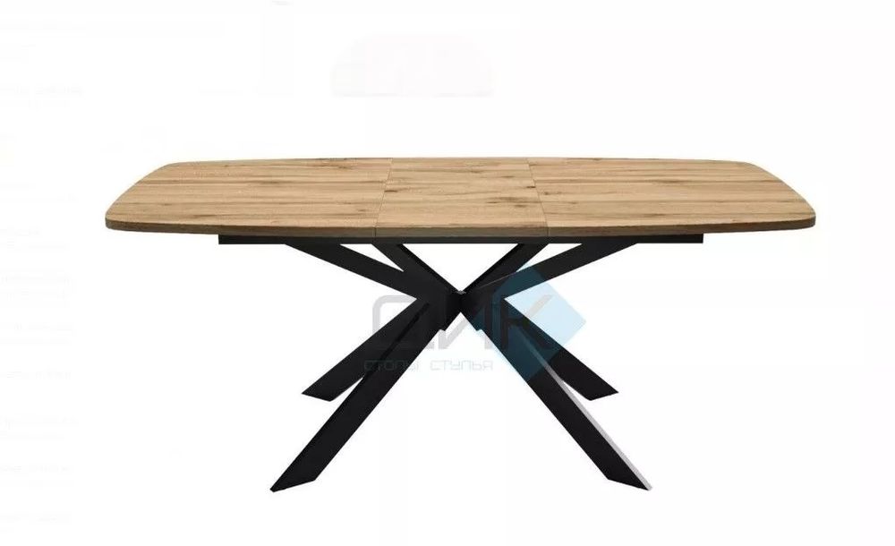 Стол DikLine В140 опоры чёрные