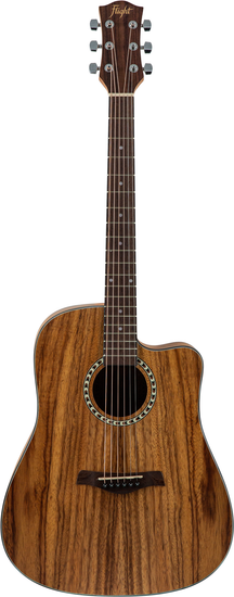 Гитара акустическая FLIGHT D-155C TEAK NA