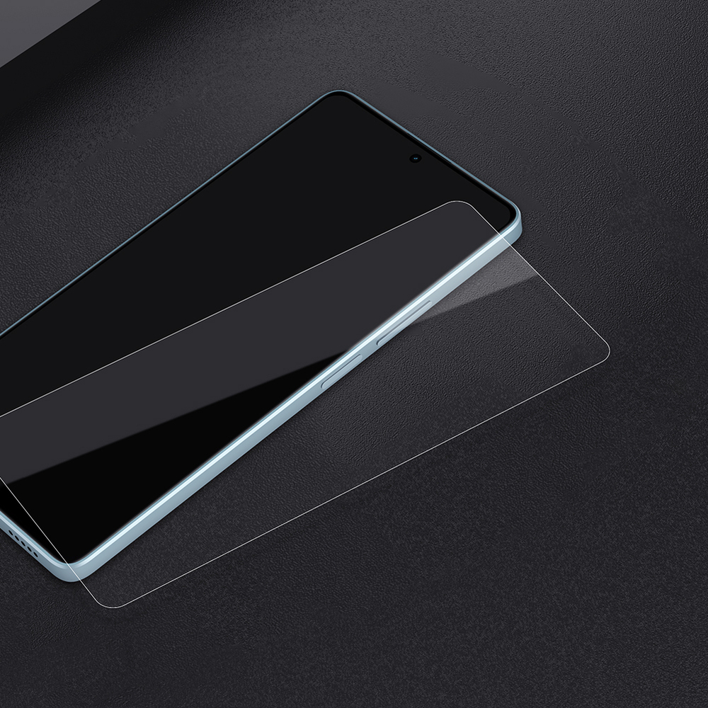 Защитное стекло с прозрачными рамками от Nillkin для Xiaomi Redmi Note 12 Turbo и Poco F5, серия H+Pro Anti-Explosion Glass Screen Protector