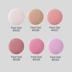Набор fast gel 30 гр, 6 шт