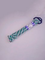 Шнур плетеный Петроканат STANDARD-CORD 8,0 мм (10 м) зелено-бело-черный, евромоток