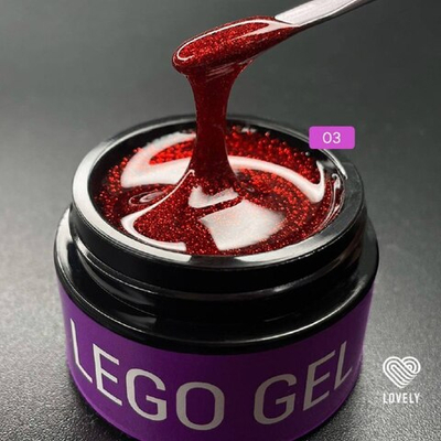 LOVELY Гель для наращивания и укрепления Chilly 03, 15 гр