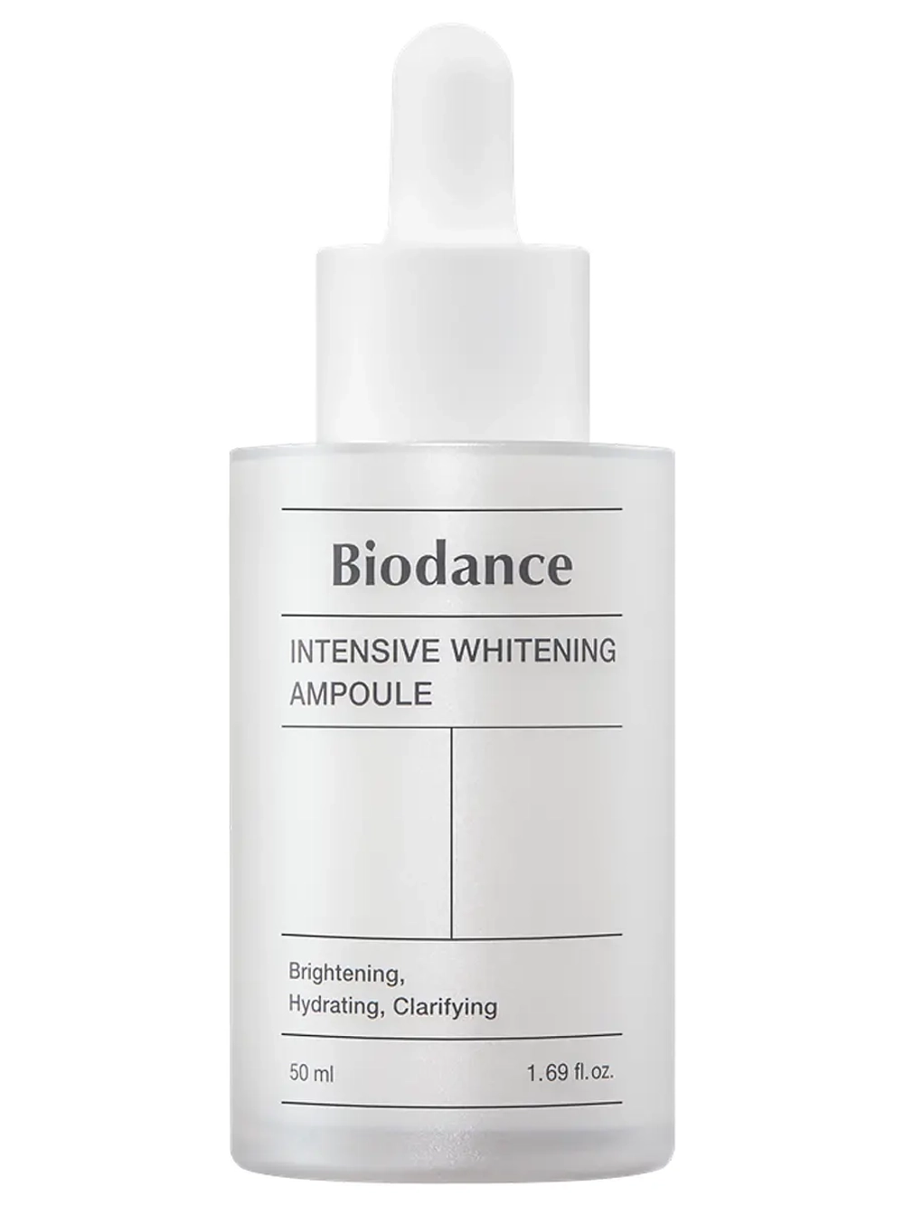 Biodance Интенсивная осветляющая ампульная сыворотка с ниацинамидом Intensive Whitening Ampoule 50 мл