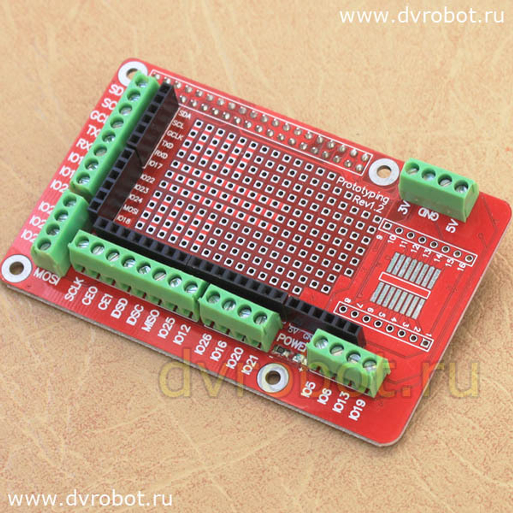 Щит Raspberry Prototyping Pi Plate V1.2