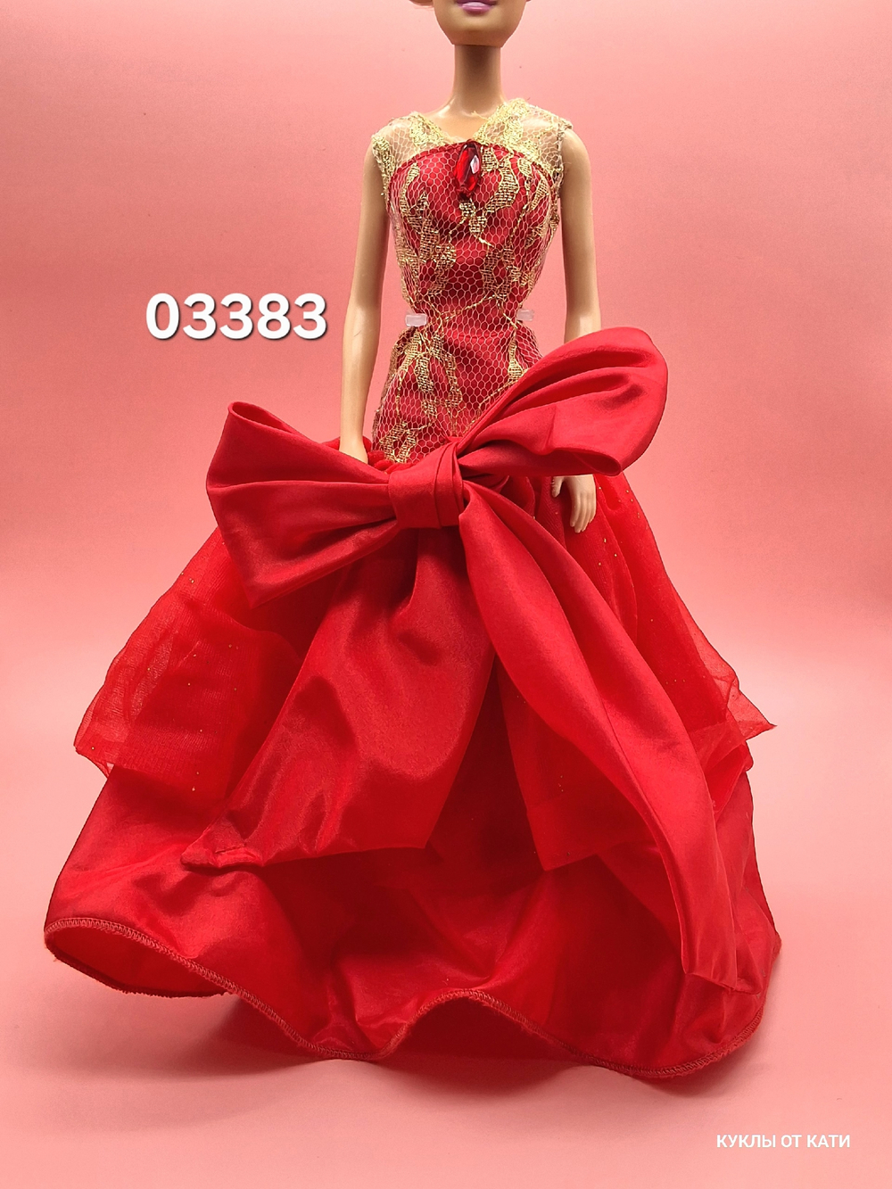 Одежда для куклы Барби винтаж платье от коллекционного выпуска 03383